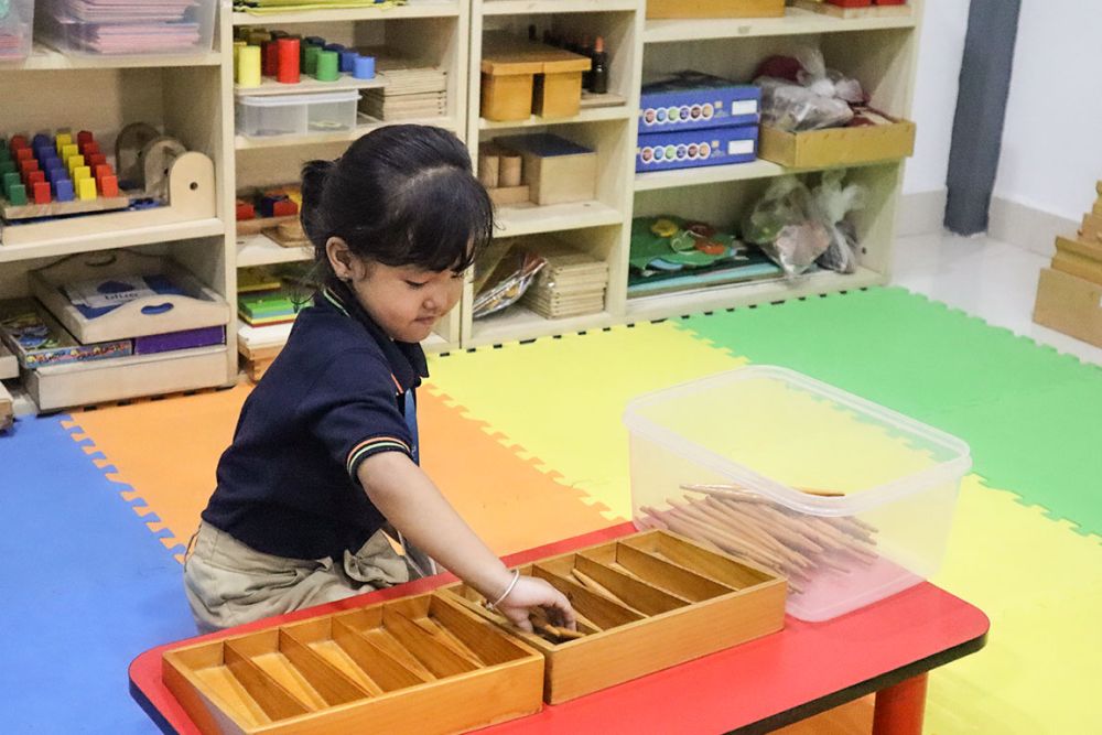 Children learning at The Learning Tree Preschool