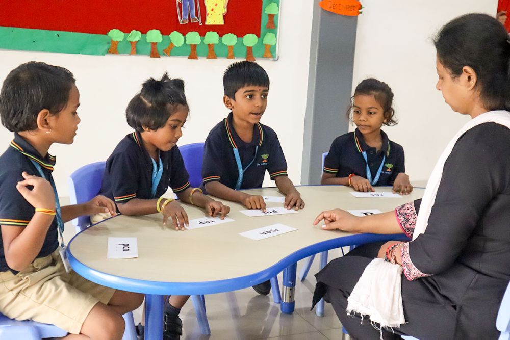 Literacy development with Jolly Phonics